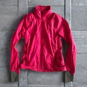 RUU Womens Pink Hoodie Windbreaker Jacket Size Small